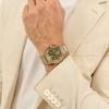 BOSS Candor Chrono Verde Champagne Pulsera de Acero Inoxidable Reloj de Cuarzo para Hombre 1514222