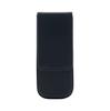 Retro Genuine Leather Zipper Closure Fashion Durable Pencil Drawer Organizer Crazy Horse Cowhide Pen Storage Three Pen Case Bag