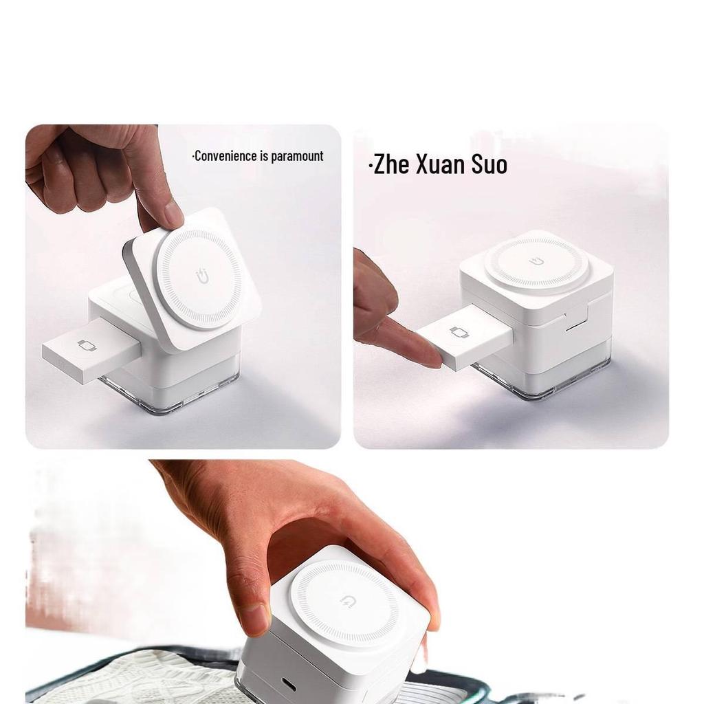 MagSafe 3-in-1 Wireless Charger for Apple Watch, iPhone, Night Light & Earphones AI