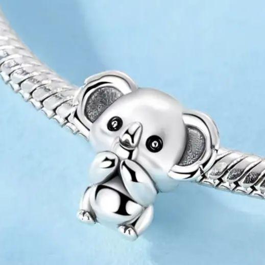 Copper Bead Koala Fit Original Bracelet Charms Diy For Woman Fahsion Jewelry