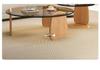 Nordic Minimalist Round Tempered Glass Coffee Table for Living Room - Elegant Light Luxury Italian Style for Small Apartments