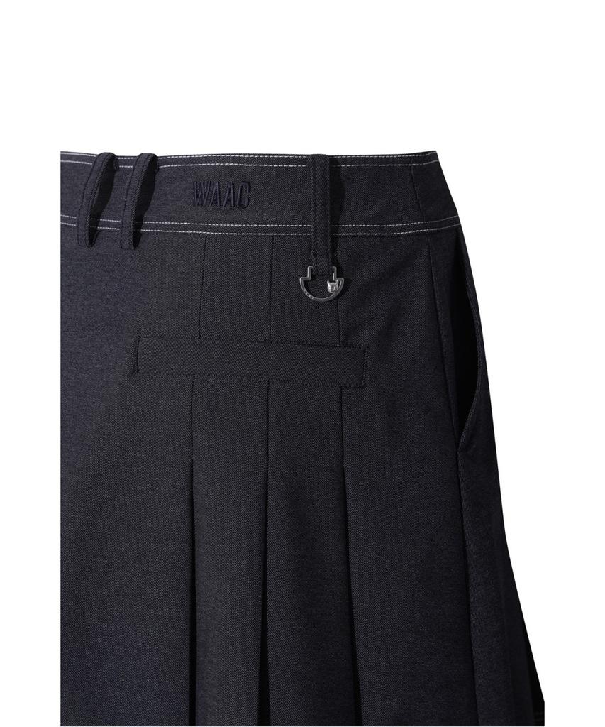 WAAC Denim-Like Pleats Skort Wwkcs26102Nyd