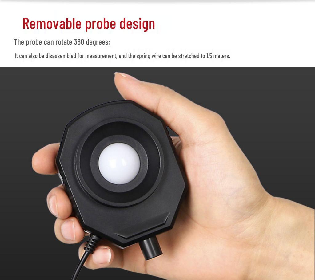 TEANNS TA630 High Precision Light Meter for Luminance and Illuminance Testing