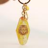 Lion Constellation Metal Pendant Capricorn Car Keyring 12 Constellation Keychain  Kids Girls