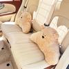 Cartoon Bear Car Neck & Lumbar Pillow – Cute Plush Support for Comfortable Car Rides