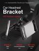 Car Back Seat Headrest Mount Holder For 4-11" Screen Phones&Tablet&iPad Black