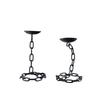 Metal Candle Holder Vintage Chain Candlestick Chain Candlestick Entangle Candle Stick Holder Home Decoration Accessories