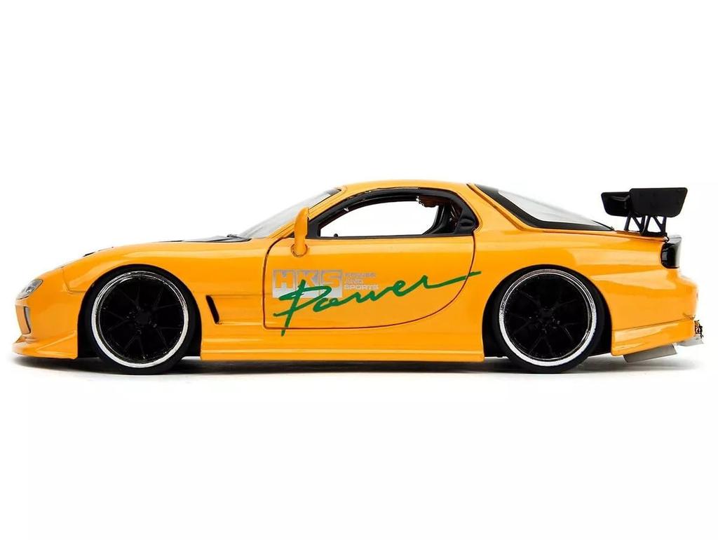 JADA TOYS Mazda FD3S HKS Tuned Yellow HKS Tuned JDM Tuners Mini Car 1/24 RX-7 [Item]