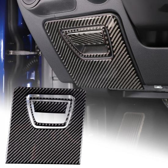 Carbon Fiber Main Driver Storage Box Panel Cover For Maserati Ghibil 2014-