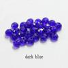 Big Sale 6-8mm Crystal Round Beads Colorful Charms Glass Loose Beads for Jewelry Making Necklace Bracelet Accessories