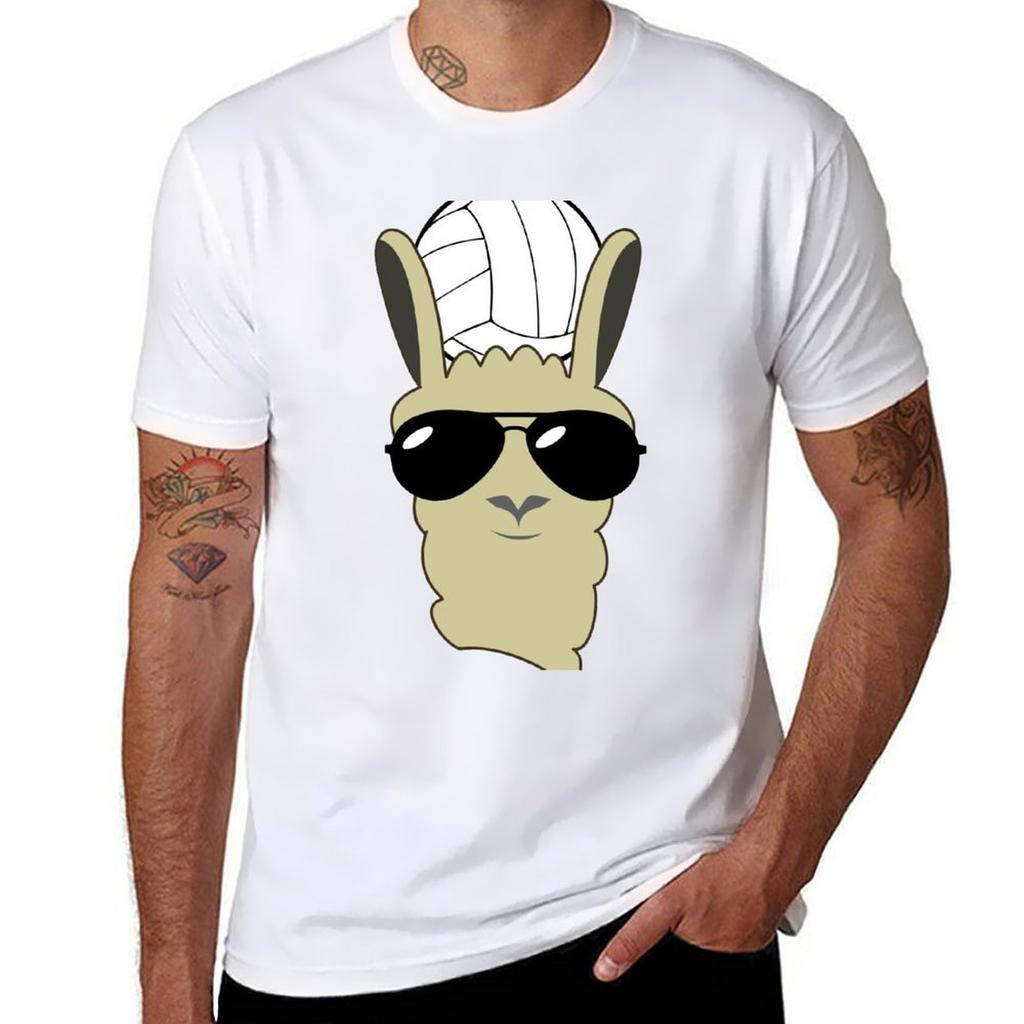 Volley Llama Tshirt Halloween Casual Tshirt