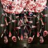 Haunted House Scary Props Halloween Bleeding Body Parts Hanging Decor, Creepy Eyeball Skeleton Foldable Horror Party Favors Door Curtain for