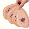 A Pair of Crown Forefoot Pads, Half Size Pads, Women's Super Soft High Heels, Non Tiring Foot Protector, Half Foot Insole