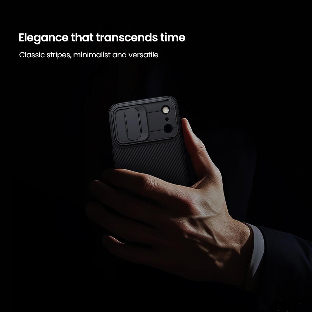 NILLKIN Pro iPhone 17 Pro Max Vzduchový kryt na telefon CamShield Pro Ochrana fotoaparátu Zadní kryt