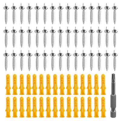 A72U 50PCS Seamless Nails Double-Headed Screw Solid Wood Baseboard Seamless Nails Foot Line Special Nails Security Screws
