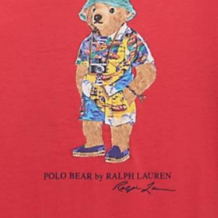Polo Ralph Lauren Cotton Jersey T-Shirt Kids Tops Red 323973122-005