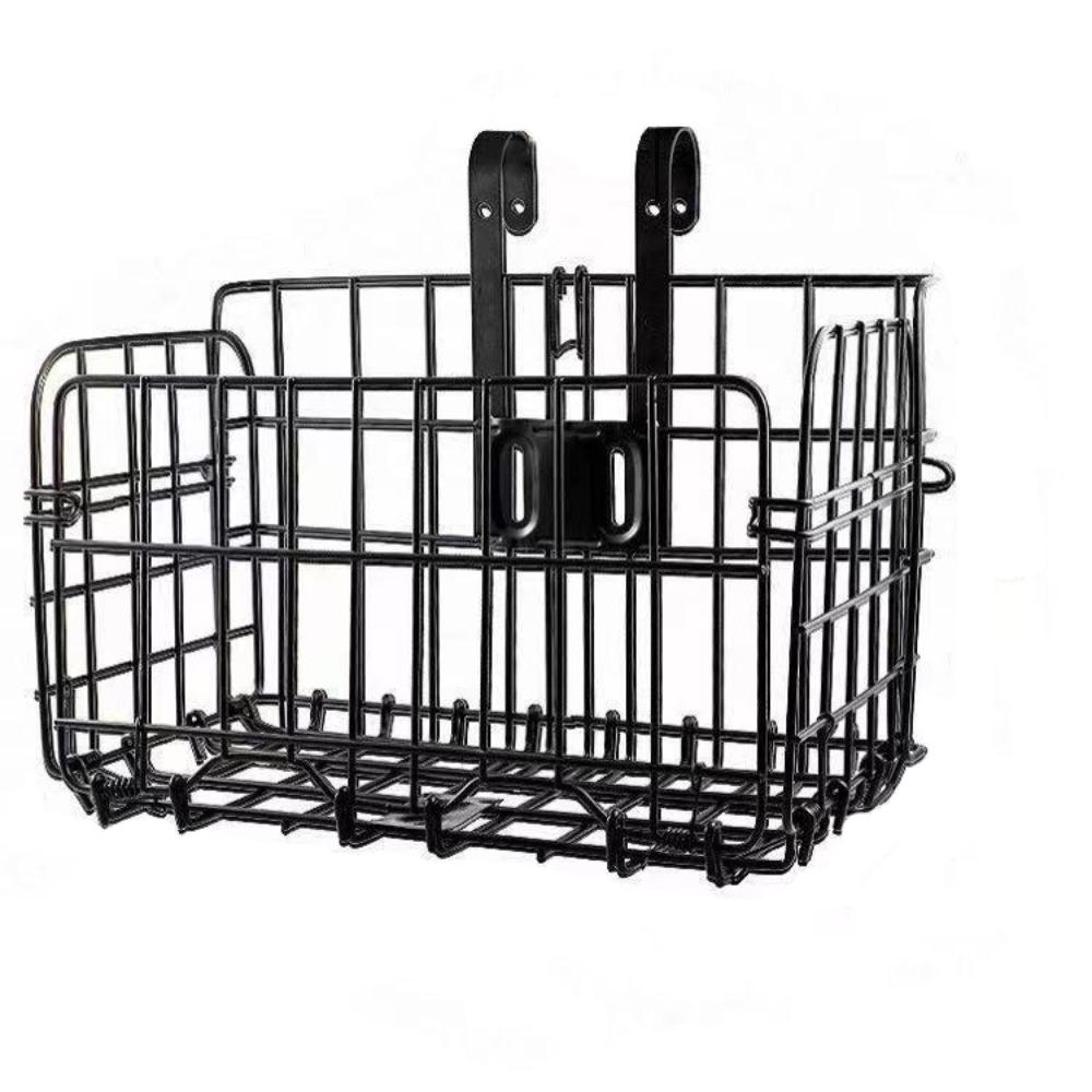 Hollow Out Bicycle Hanging Basket Black Bicycle Storage Basket Cycling Accessories чёрный