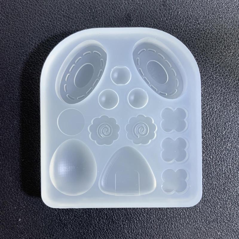 Silicone Lunch Box Molds Bento Box Accessories Resin Molds Food Fruit Epoxy Casting Mold DIY Craft Crafting Game Molds