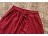 2025 Summer Women's Retro Cotton & Linen Wide-Leg Pants