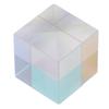 Prism Cube Optical Glass RGB Dispersion Color Cube Sun Catcher X Cube Prism Birthday Gift 20x20x20mm 0.8x0.8x0.8in