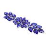 Applique Strass Verre Exquise Éblouissante Fleur Strass Verre Patch pour Vêtements Robe de Mariée