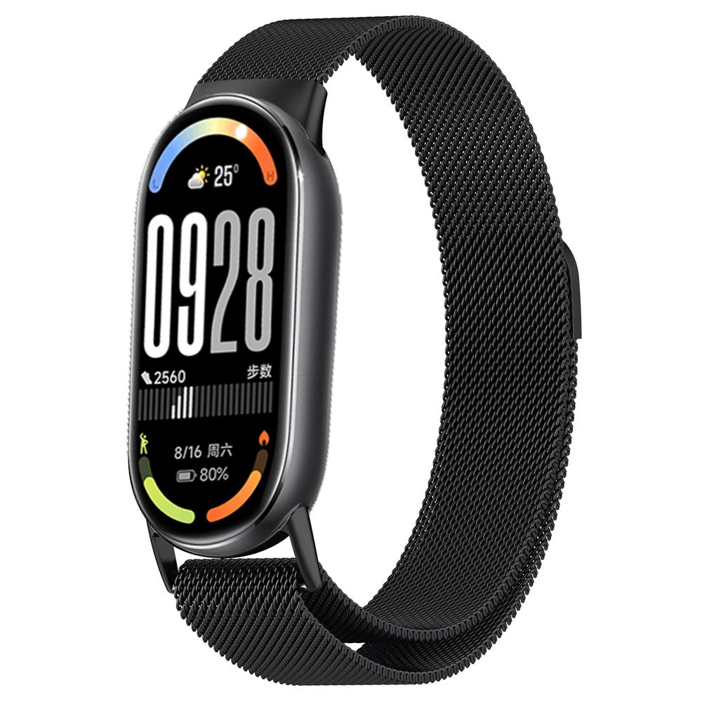 Edelstahlarmbänder für mi band 10 miband 10 nfc Uhrenzubehör magnetisches Band correa Armband für Xiaomi mi band 10 Armbänder