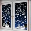 Christmas Electrostatic Window Stickers - Various Designs for Holiday Decorations