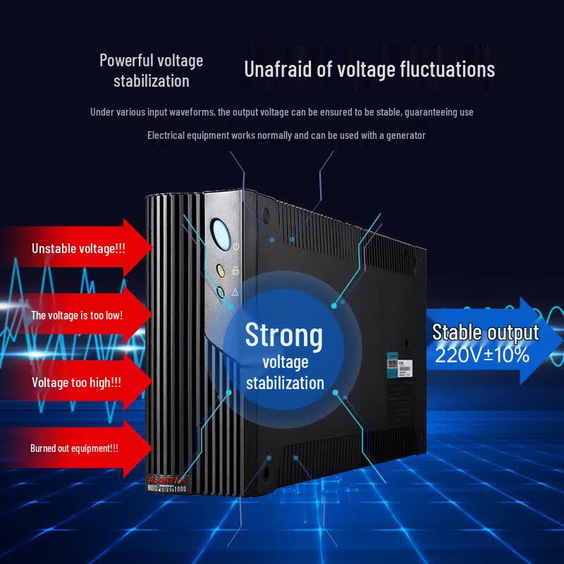 SANTAK MT1000 UPS Uninterruptible Power Supply CN plug (adapter included)