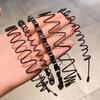 6 Stück Edelstahl Langlebig Hohe Qualität Haarbänder Feder Wellenförmiger Reifen Unisex Schwarzes Stirnband Zurückgekämmt Anti-Rutsch Sport-Kopfband
