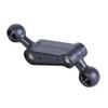 Double  Ball Head 17mm Extension Rod with Adjustable Angle Universal Ball Mount Armfor Mobile Phone Holder & Tablet Stand