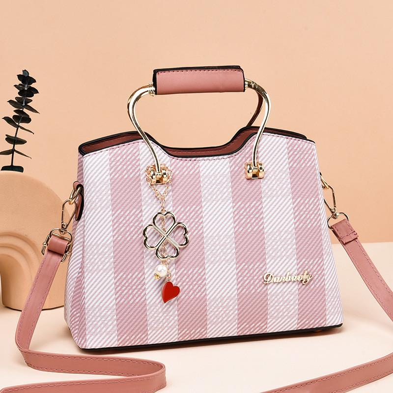 Stylish New Women's Bucket Bag In Black Khaki Pink And Sky Blue For Trendy Spring Summer Fashion