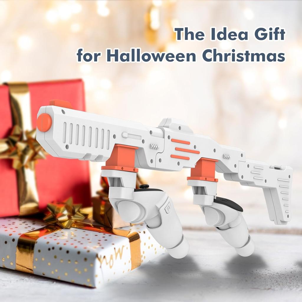 Shooting Games Accessories Magnet Mount Reload VR Gaming Experience Magnetic Rifle GunStock For Meta Quest 3s/3 VR Accessories