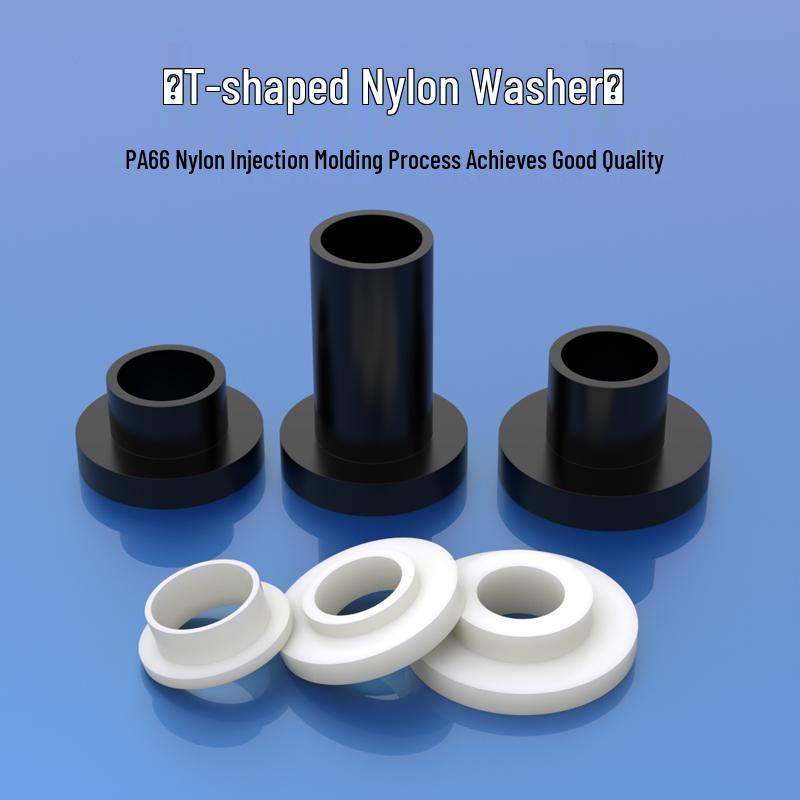 T-Shaped Nylon Spacer and Washer for M6 Thread Protection and Insulation