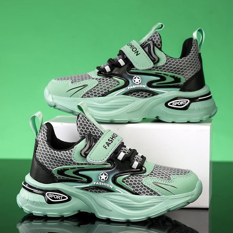 Children's sports shoes boys shoes 2025 summer new boys and girls leather sneakers boys shoes