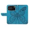 For iPhone 17 Pro Case Butterfly Pattern PU Leather Folio Flip Phone Cover