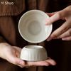 Ceramic Plant Ash Tea Strainer Set High-end Tea Leaf Filter Separator Tea Accessories