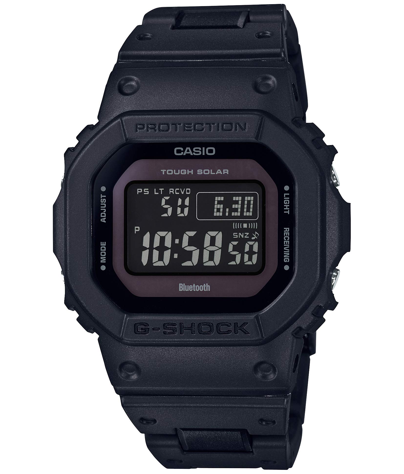 

[Casio] Часы G-Shock [Оригинальный отечественный продукт] Оснащены Bluetooth-радио на солнечной батарее GW-B5600BC-1BJF мужские черные