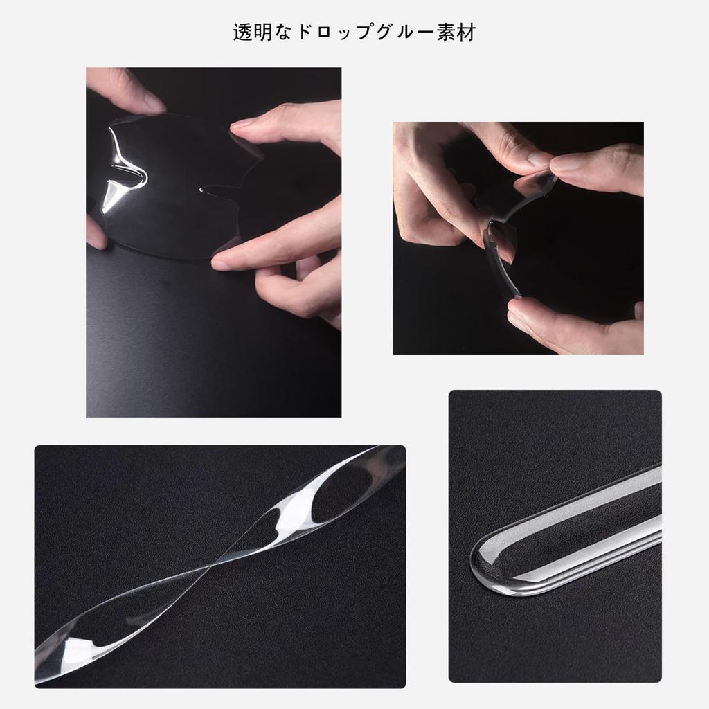 YHJKOPO 8 Pcs Clear Car Door Handle Protector for Lek Sass GX/ES/RX/LS/LM/NX/UX/LX/RZ/LC