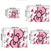1pc Sanrio Hello Kitty Mermaid Printed Office Carpet Rectangle Rug Under The Table,Perfect Room Decor for Living Room, Bedroom, Kitchen, Non-slip Floo