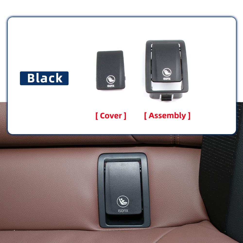 Car Accessories Backseat Buckle Cover 2020-2026 For BMW X6 G06 Rear Child Seat Anchor Safety ISOFIX Cover