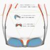 Foldable TAC TR90 UV for with Round Storage B1564 [FEISEDY] Sunglasses, Sports, Polarized, Lightweight, UV400, Protection, Stylish, Travel, Golf,