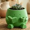Smiling Face Planter 3D Plant Pot Printed Cute Decorative