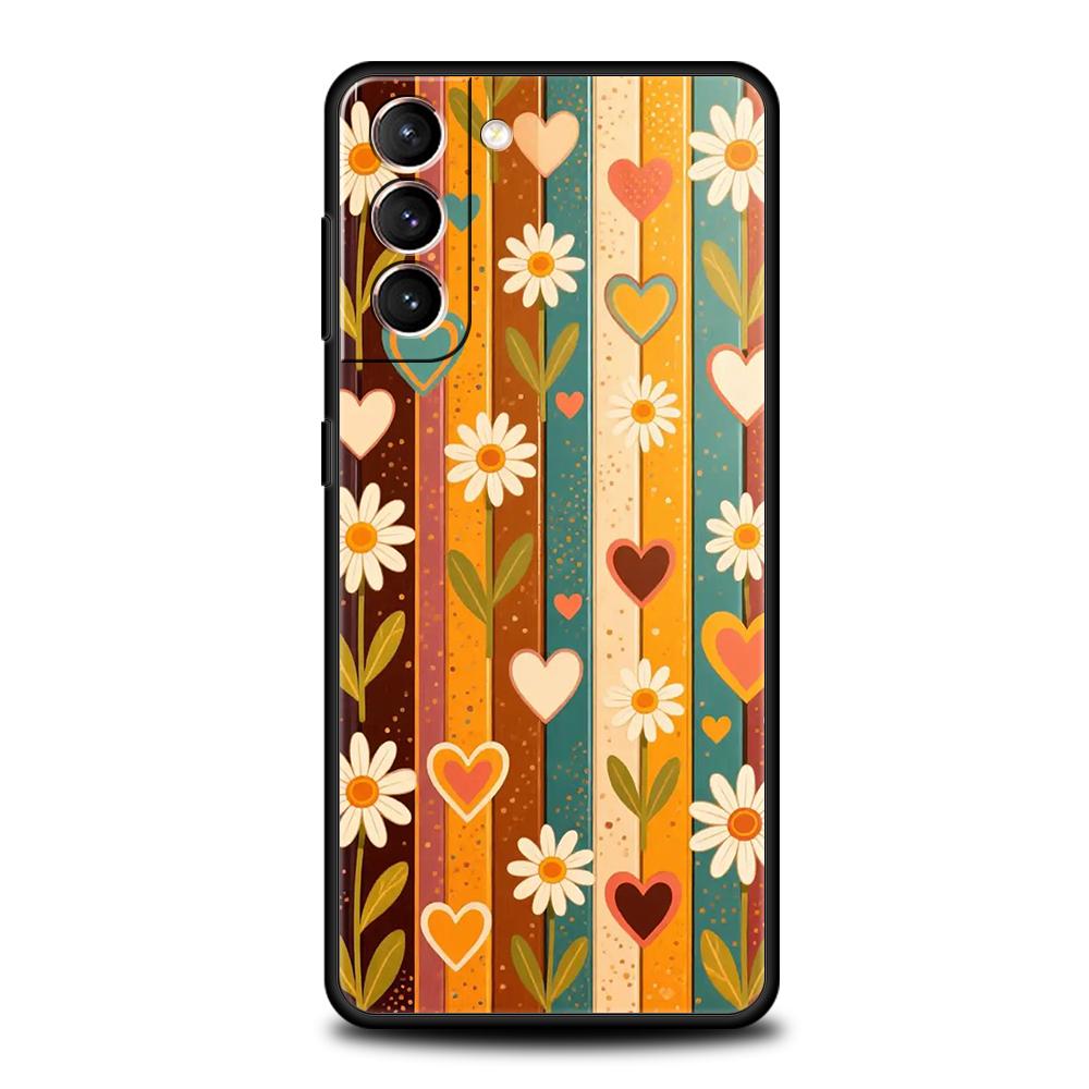 Phone Case for Samsung Galaxy S25 Edge S24 S23 S22 S20 S21 FE Ultra S10 S10E Plus 5G Soft TPU Creative Adorable Cartoon Pattern