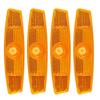 8Pcs Cyclings Reflectors Bikes Wheel Spokes Reflectors Waterproofs Bikes Front and Rear Reflectors for Cyclings Ridings