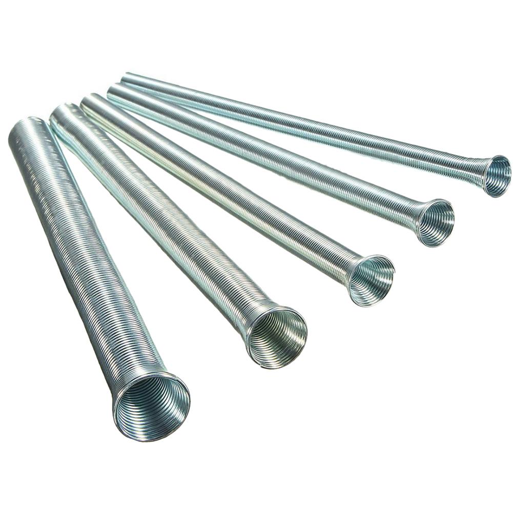 5pcs Manual PVC Wire Pipe Bender Curve Springs Tube Bending Tools