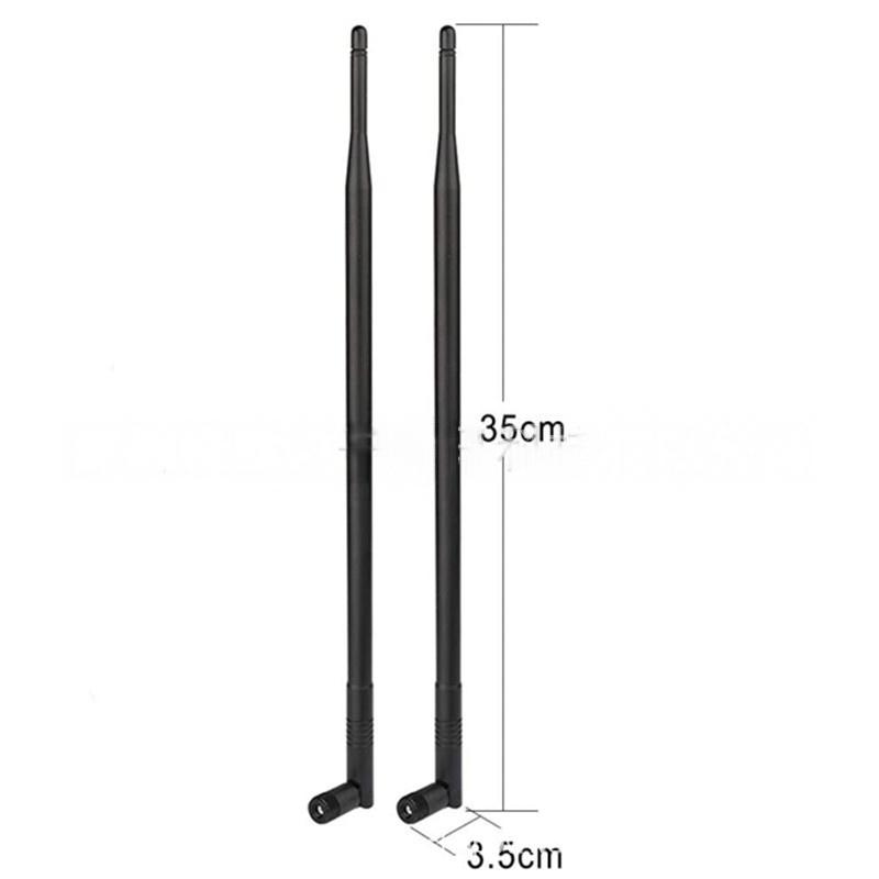 Dual Band RP SMA Antenna 9DBI 2.4GHz 5.8GHz WiFi Enhanced Signal for Router Repeater Home Office Stable Internet