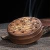 4-hour Coil Incense Burner Ceramic Retro Hollow Aromatherapy Stove Home Tea Room Decorations Relaxing Purifying Fragrance Tools