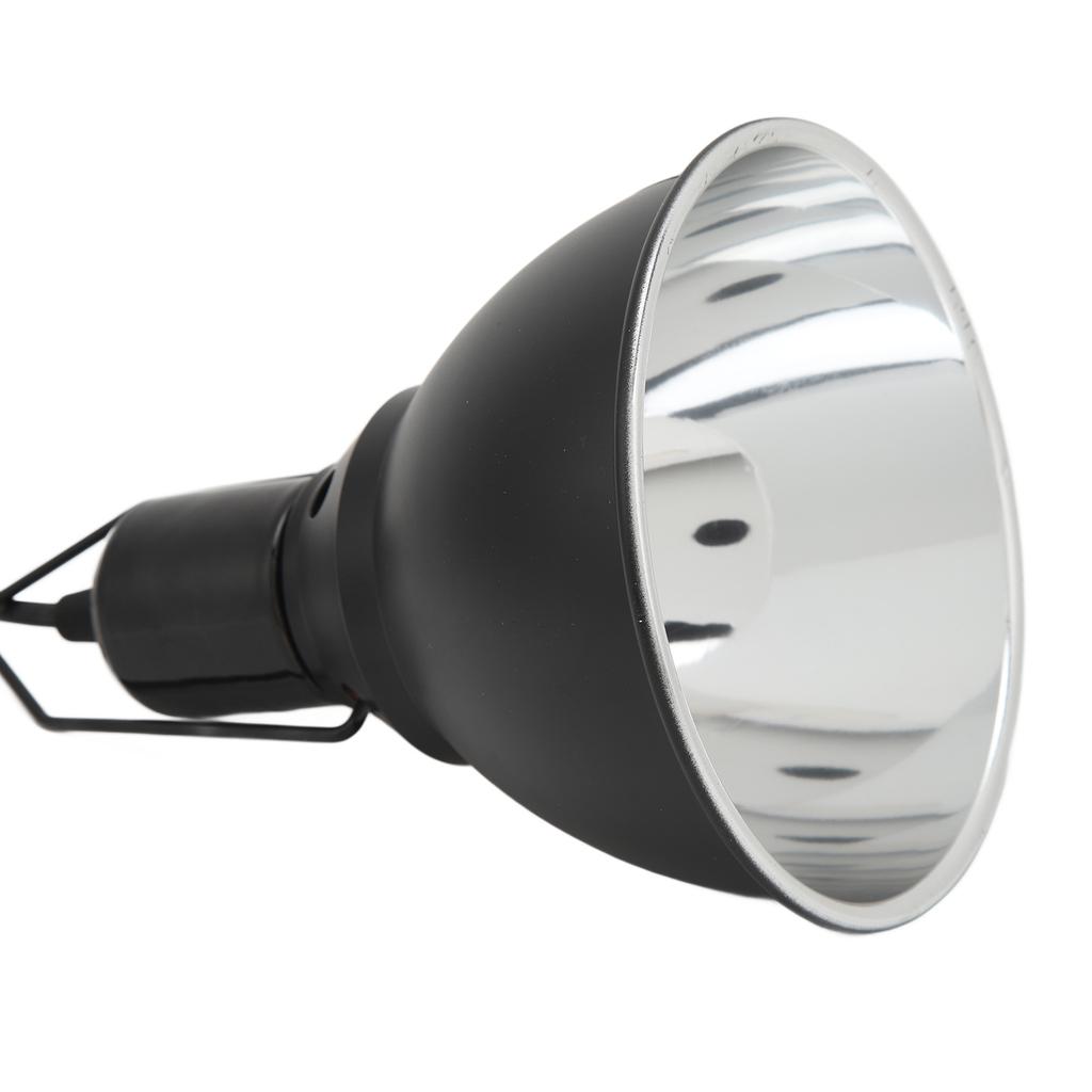 Reptile Light Fixture Simulation Lighting E27 Socket Reptile Lamp Fixture for UVA UVB Bulb Basking