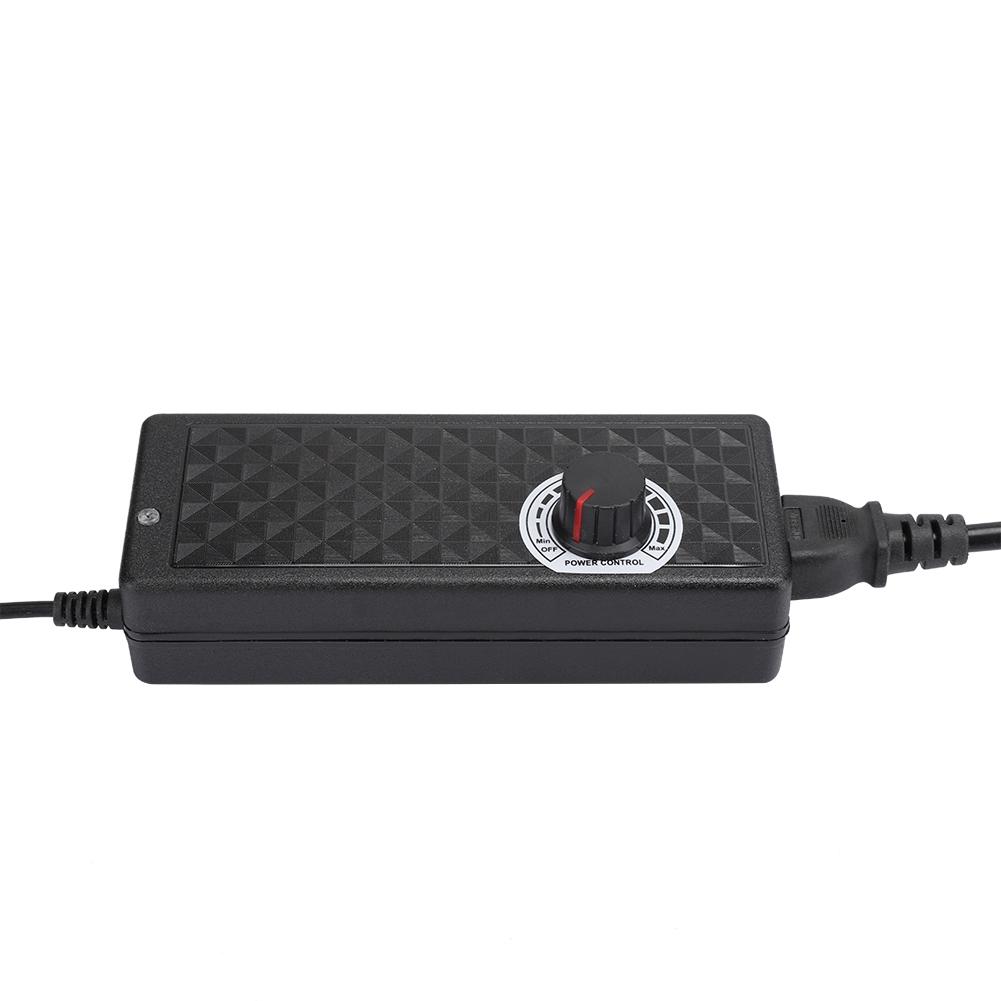 12-24V 5A Adjustable Power Supply Voltage Regulation Power Adapter with AC Cable