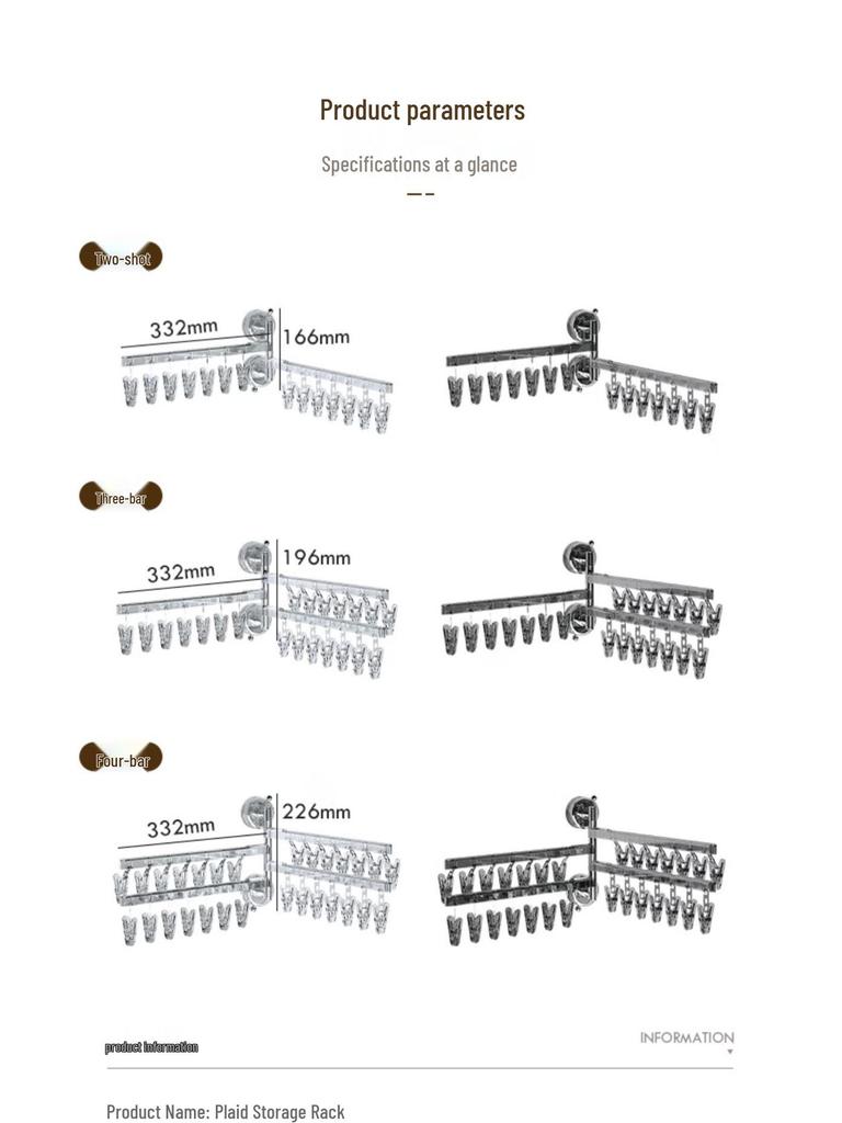 Saugfuß Socken Trockenständer: Mehrfach-Clip Faltbügel für Unterwäsche und Kleidung